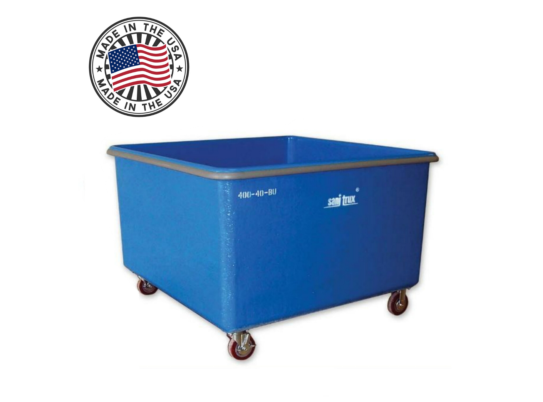 Sanitrux® Utility Cart On Wheels 400-40