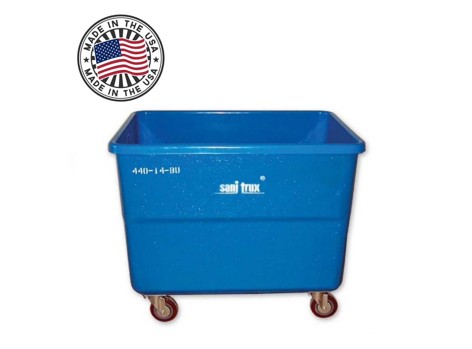 Sanitrux® Utility Cart On Wheels 440-14