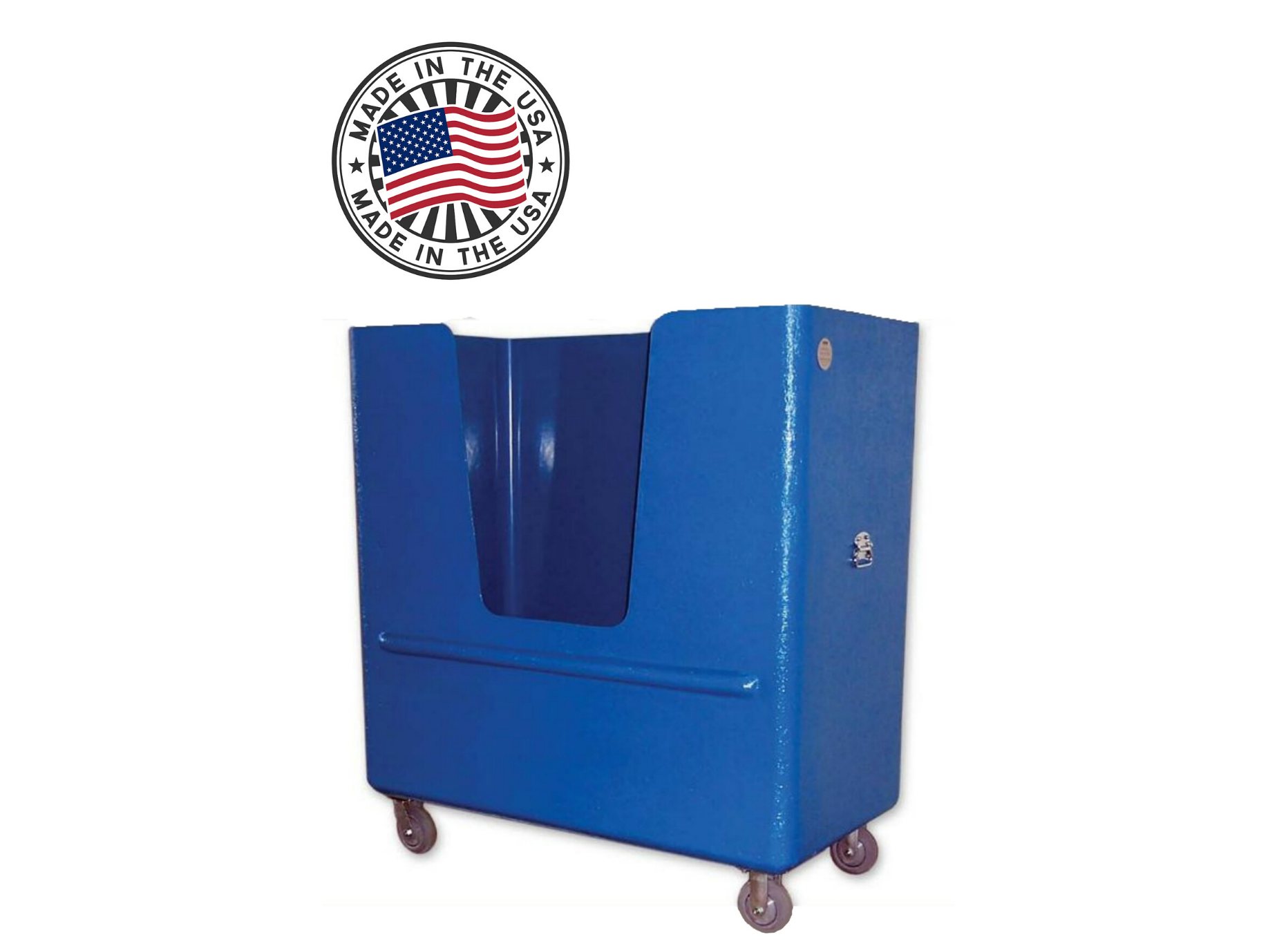 Sanitrux® Bulk Linen Heavy Duty Commercial Laundry Cart On Wheels 