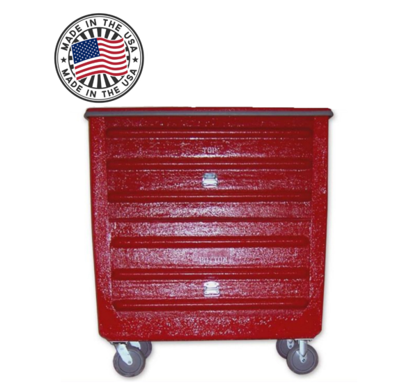 Sanitrux® Trash Cart TC-600-CFL – Commercial Heavy Duty Laundry Carts on  Wheels